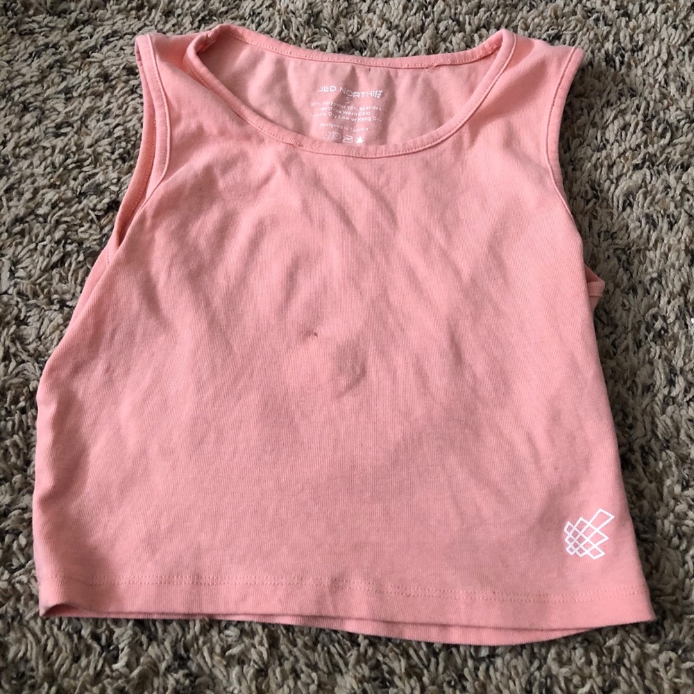 jed north crop workout top